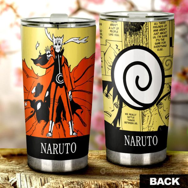 Uzumaki Tumbler Cup Custom Anime Car Accessories Manga Color Style