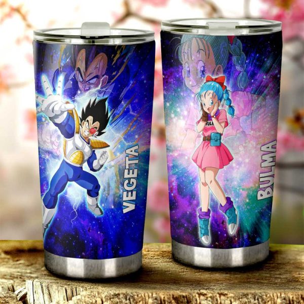 Vegeta And Bulma Tumbler Cup Custom Car Accessories