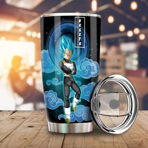 Vegeta Blue Tumbler Cup Custom Car Accessories