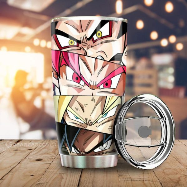 Vegeta Eyes Tumbler Cup Custom Dragon Ball Anime Car Interior Accessories