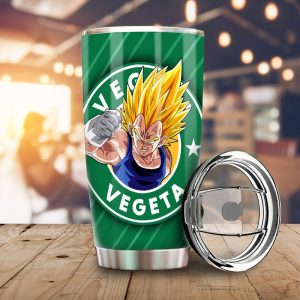 Vegeta SSJ Tumbler Cup Custom Car Accessories