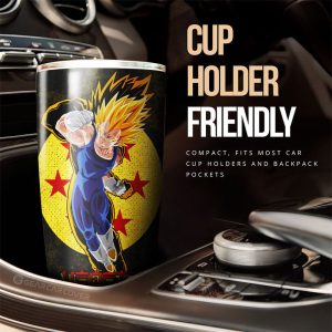 Vegeta SSJ Tumbler Cup Custom Car Accessories