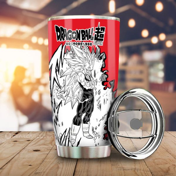 Vegeta SSJ Tumbler Cup Custom Car Accessories Manga Style