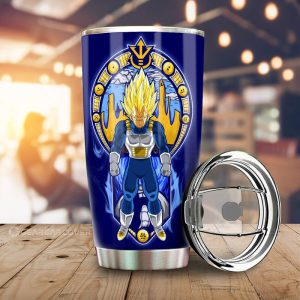 Vegeta SSJ Tumbler Cup Custom Car Interior Accessories