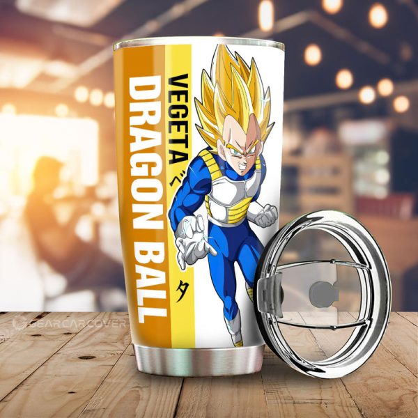 Vegeta SSJ Tumbler Cup Custom Dragon Ball Car Accessories For Anime Fans