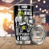 Vegeta's Throne Essential Tumbler Cup Custom Gift For Dragon Ball Anime Fans