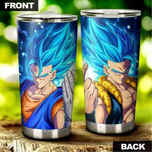 Vegito and Gogeta Tumbler Cup Custom Dragon Ball Car Accessories Anime Gifts