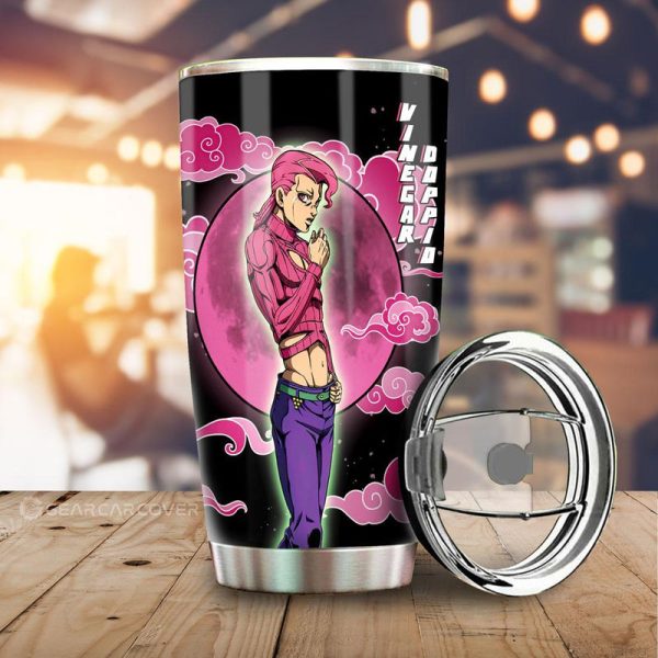 Vinegar Doppio Tumbler Cup Custom JoJo's Bizarre Adventure Anime Car Accessories