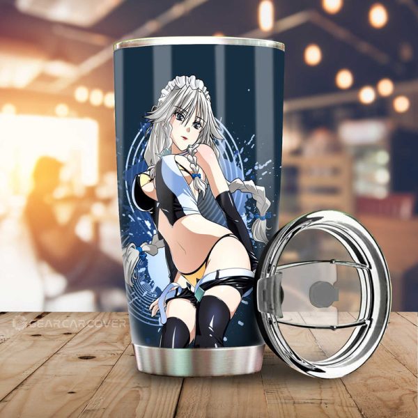 Waifu Girl Grayfia Lucifuge Tumbler Cup Custom High School DxDs