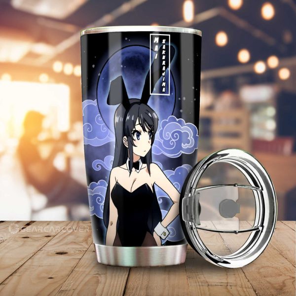 Waifu Mai Sakurajima Tumbler Cup Custom Bunny Girl Senpai