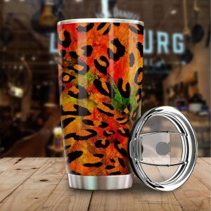 Wild Cheetah Print Tumbler Cup