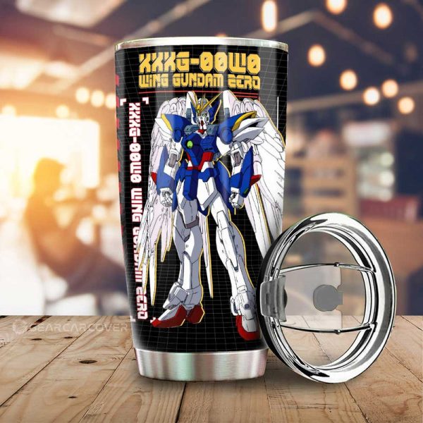 XXXG-00W0 Wing Gundam Zero Tumbler Cup Custom Gundam Anime Car Interior Accessories