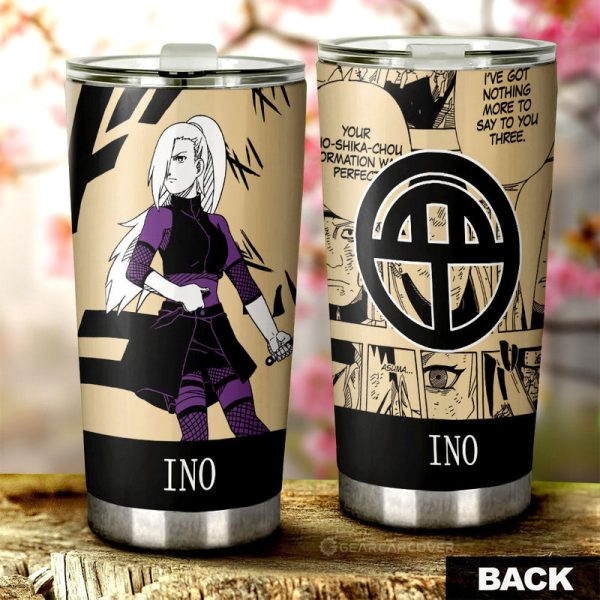 Yamanaka Ino Tumbler Cup Custom Anime Car Accessories Manga Color Style