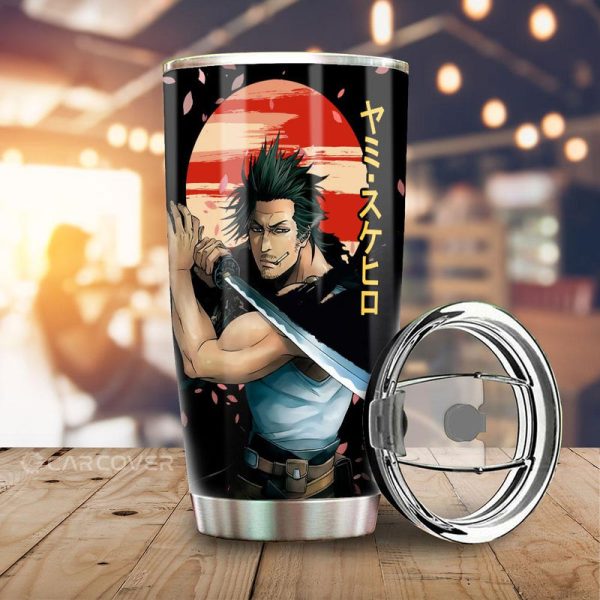 Yami Sukehiro Tumbler Cup Custom Black Clover Anime Car Interior Accessories