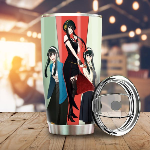 Yor Forger Tumbler Cup Custom Spy x Family Anime Car Accessories