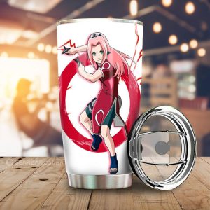 Young Sakura Tumbler Cup Custom For Anime Fans