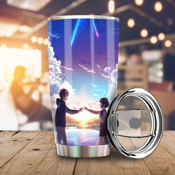 Your Name Tumbler Cup Custom Anime Car Accessories