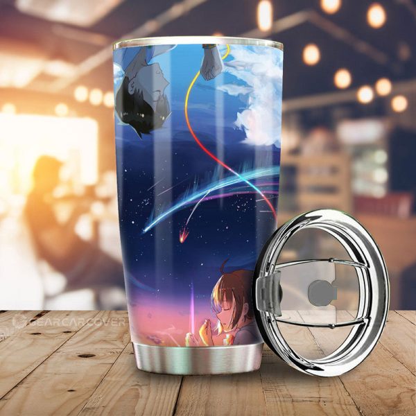 Your Name Tumbler Cup Custom Anime Car Accessories