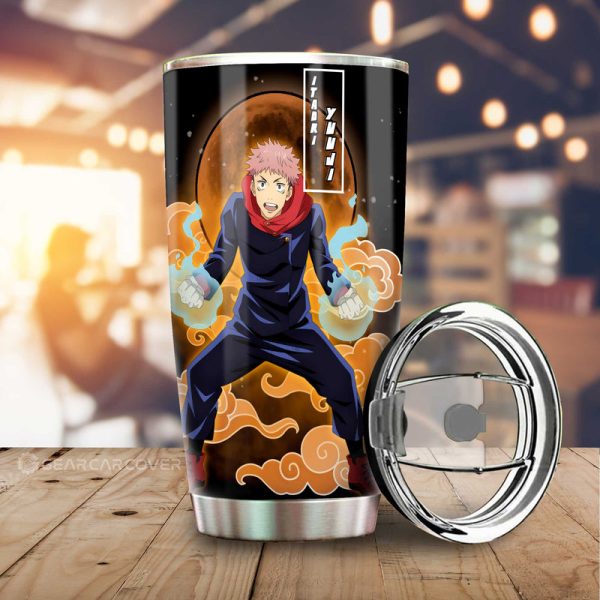 Yuji Itadori Tumbler Cup Custom Jujutsu Kaisen Anime Car Interior Accessories