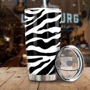 Zebra Skin Tumbler Custom Wild Animal Car Accessories