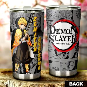 Zenitsu Agatsuma Tumbler Cup Custom Demon Slayer Anime Mix Mangas